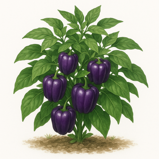 Pimiento Morado Belleza Orgánica