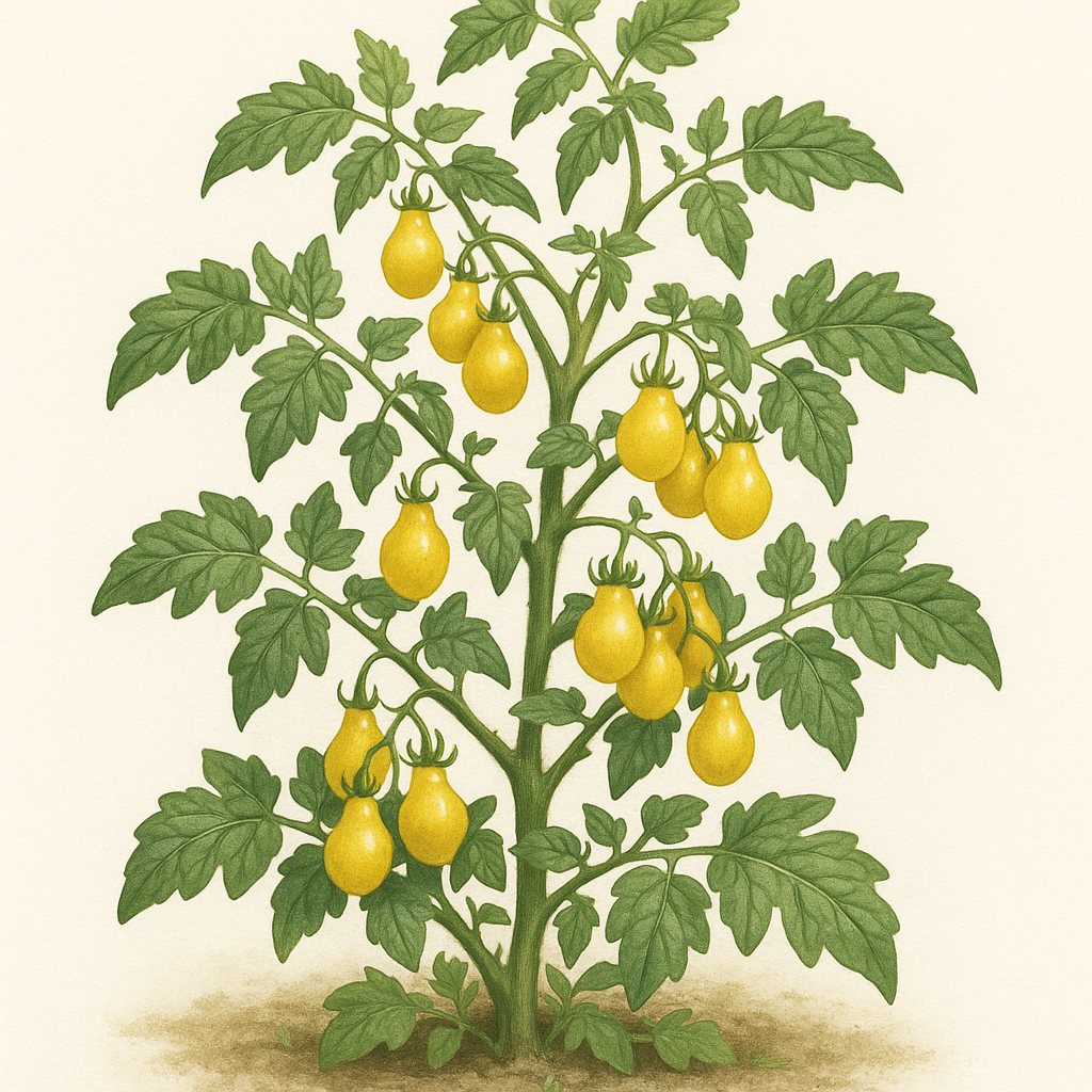 Tomate Pera Amarilla Orgánico