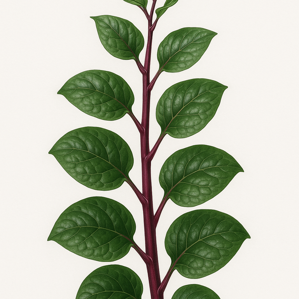 Spinach, Malabar Red Organic