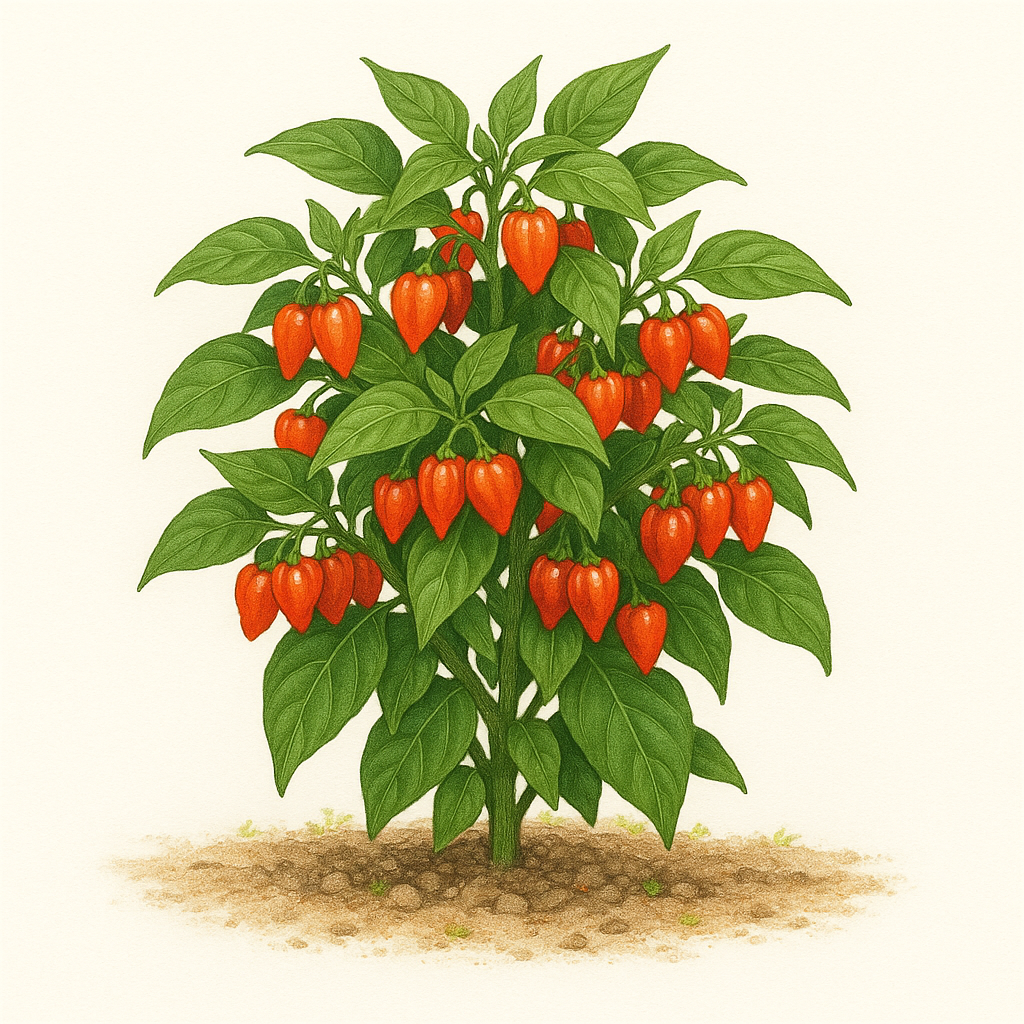 Pepper Habanero Organic
