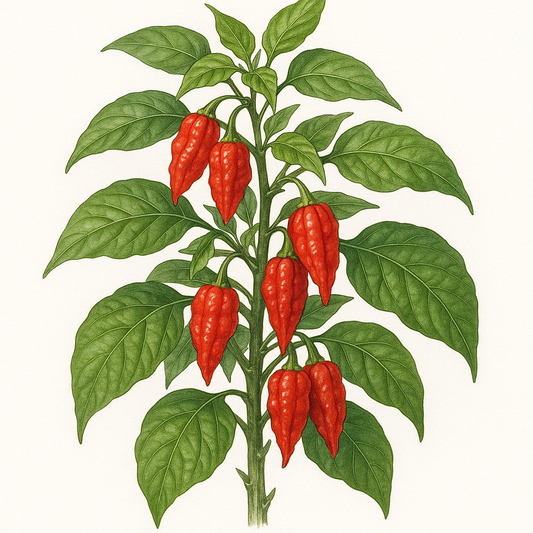Pimiento Fantasma (Bhut Jolokia) Orgánico