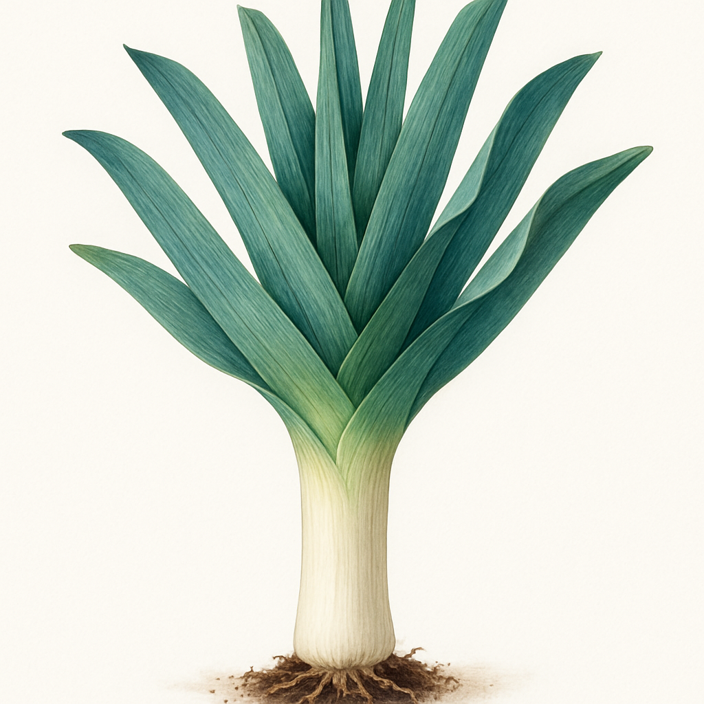 Bandera americana de puerro