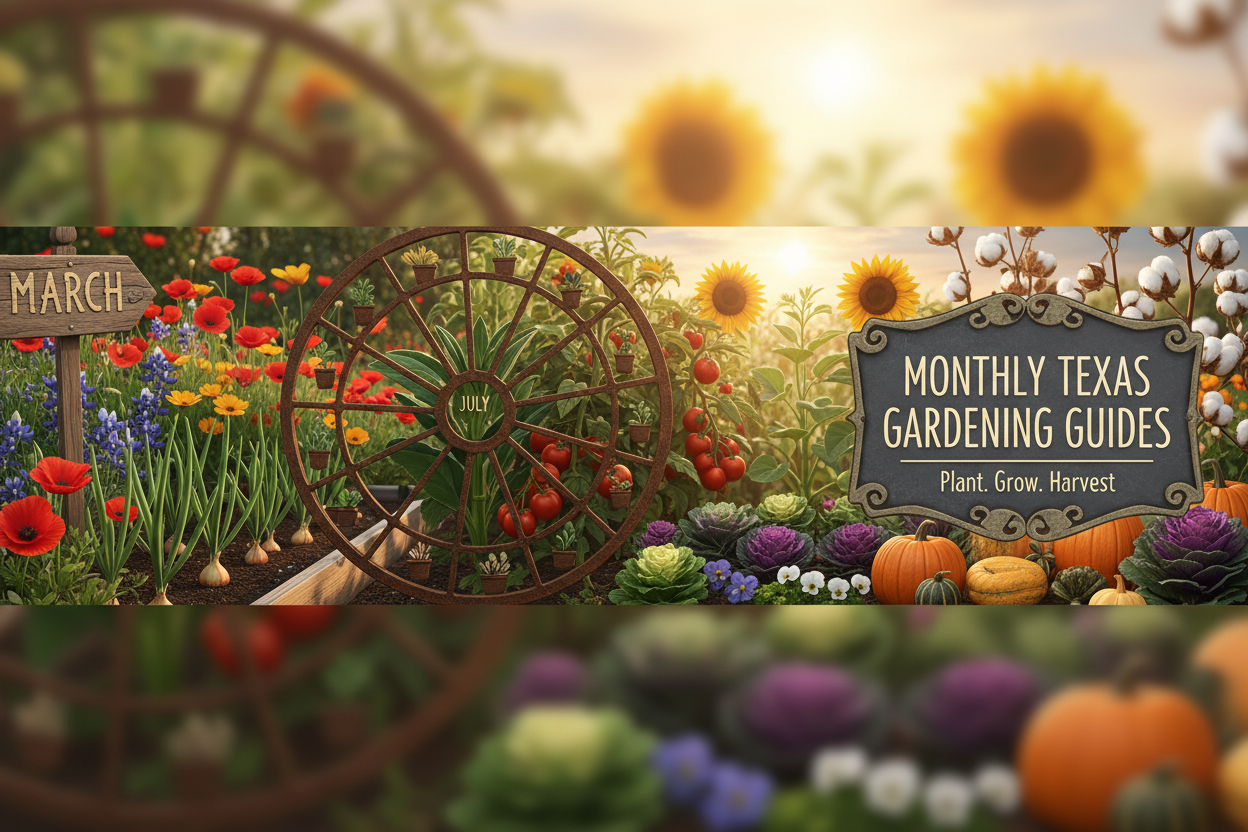 Monthly Gardening Guides